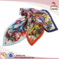 Schirm gedruckte Dame Pure Silk Shawl Lastest Design